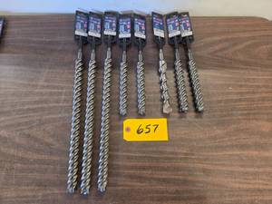 (8) Assorted Bosch SDS Plus Carbide...