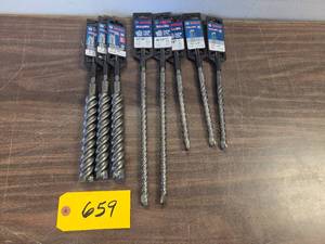 (8) Assorted Bosch SDS Plus Carbide...