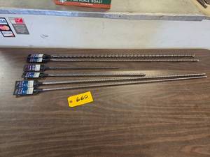 (6) Assorted Bosch SDS Plus Carbide...