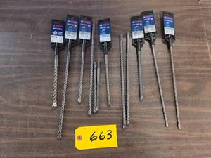 (12) Assorted Bosch SDS Plus Carbid...