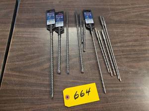 (12) Assorted Bosch SDS Plus Carbid...