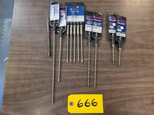 (12) Assorted Bosch SDS Plus Carbid...