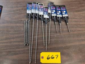 (12) Assorted Bosch SDS Plus Carbid...