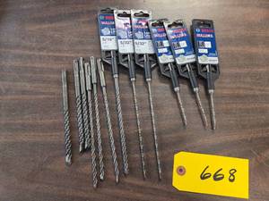(12) Assorted Bosch SDS Plus Carbid...