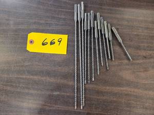 (12) Assorted Bosch SDS Plus Carbid...