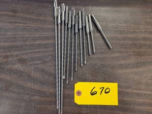 (12) Assorted Bosch SDS Plus Carbid...
