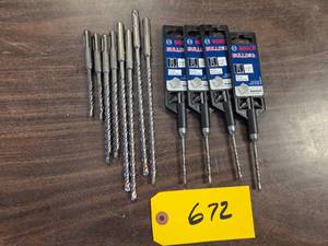 (12) Assorted Bosch SDS Plus Carbid...