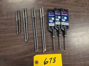 (12) Assorted Bosch SDS Plus Carbid...