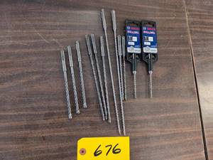 (12) Assorted Bosch SDS Plus Carbid...