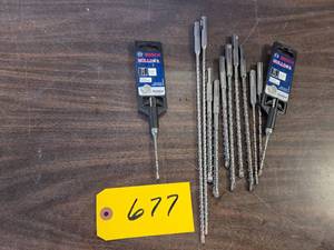 (12) Assorted Bosch SDS Plus Carbid...