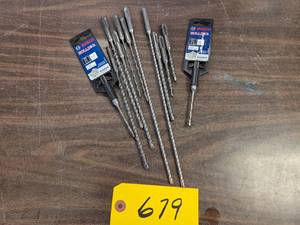 (12) Assorted Bosch SDS Plus Carbid...