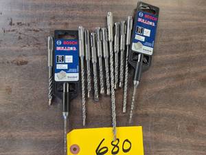 (12) Assorted Bosch SDS Plus Carbid...
