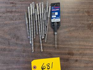(12) Assorted Bosch SDS Plus Carbid...