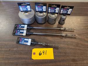 (4) Bosch Speed Core Carbide Core B...