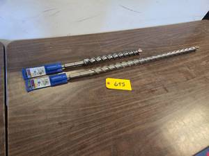 (2) Bosch Spline Carbide Drill Bits...