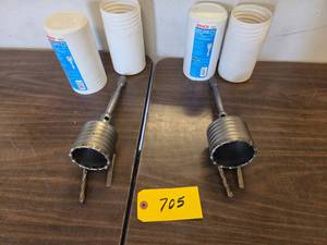 Bosch Splined Carbide Tipped Bits, ...