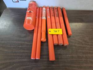 (9) Assorted TE-F Shaft Carbide Tip...