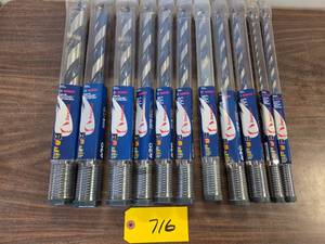 (10) Bosch Straight Shank Auger Bit...