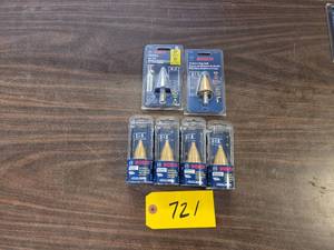 (6) Bosch Step Drills...