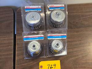 (4) Bosch Wire Wheels...
