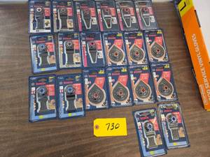 (20) pkgs. Bosch Oscillating Tool C...