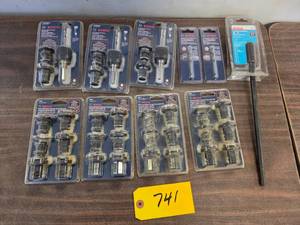 (10) pcs. Bosch Quick Change Mandre...