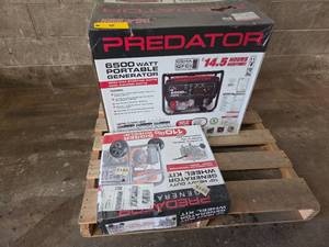 Predator 6500 Watt Gas Generator wi...