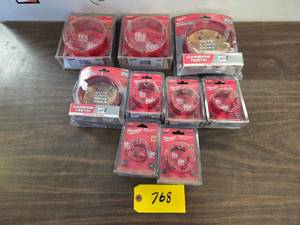 (9) Milwaukee Carbide Tipped Hole S...