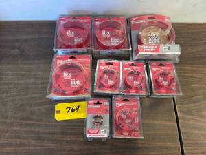 (9) Milwaukee Carbide Tipped Hole S...