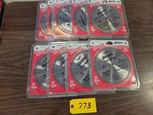 (9) Milwaukee 8 Carbide Tipped Bla...