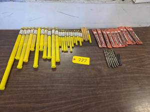 Assorted A-Taper Dill Bits...