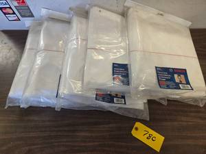 (5) 5 pks. Bosch Vacuum Bags VAC013...