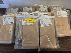 (10) 5 pks. Bosch Vacuum Bags VB140...