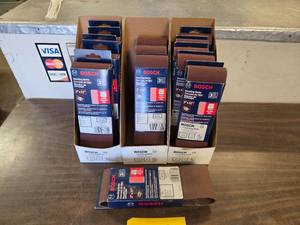 (14) 3 pks. Bosch 3x24 Sander Bel...