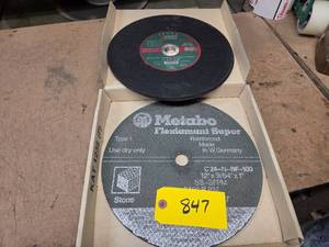 (5) Assorted Abrasive Saw Blades, 1...