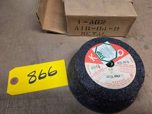 (1) 6x2x58-11 Steel Cup Wheel...