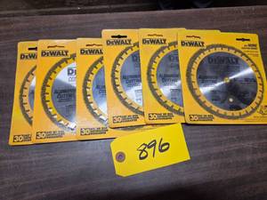 (6) 5 38 Saw Blades, Aluminum...