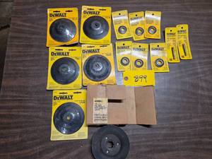Dewalt Backing Pads & Misc....