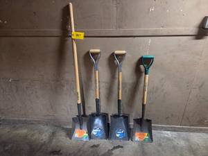 (4) Shovels...