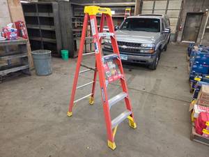 Werner 6 Fiberglass Step Ladder...