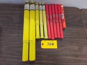 (11) Assorted Splined Carbide Tippe...