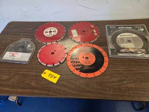 (6) Assorted Diamond Blades...