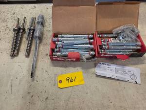 (11) Hilti Undercut Anchors # 8XHDA...