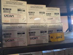 (6) Boxes 1 18 Concrete Anchors...