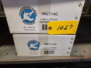 (2) Boxes 1 14 x .120 Galvanized ...