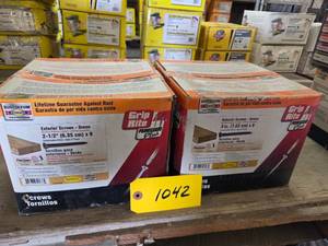 (2) Boxes Roofing Screws...