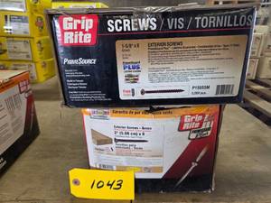 (2) Boxes Roofing Screws...