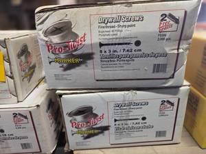 (2) Boxes 3 Screws...