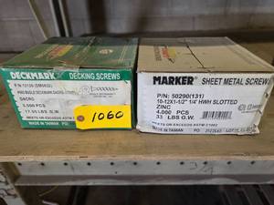 (3) Boxes 2 12 Screws...