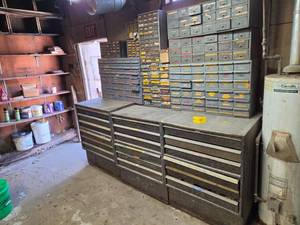 (14) Assorted Parts Cabinets with C...